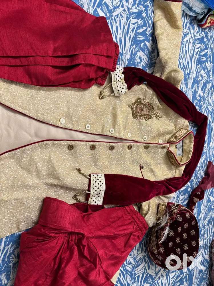 Boy new sherwani for sale size -8