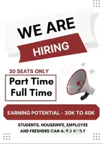 Part time job.