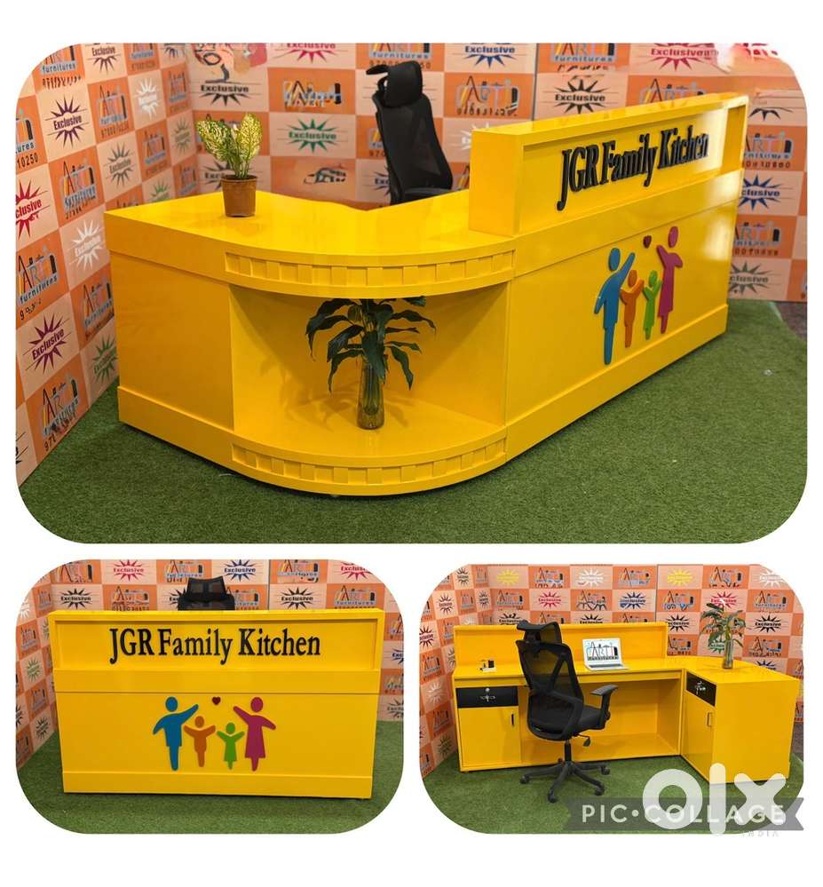 cash counter reception tables office tables conference tables chairs