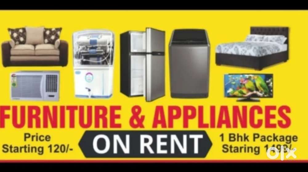 Furniture appliances on RENT
