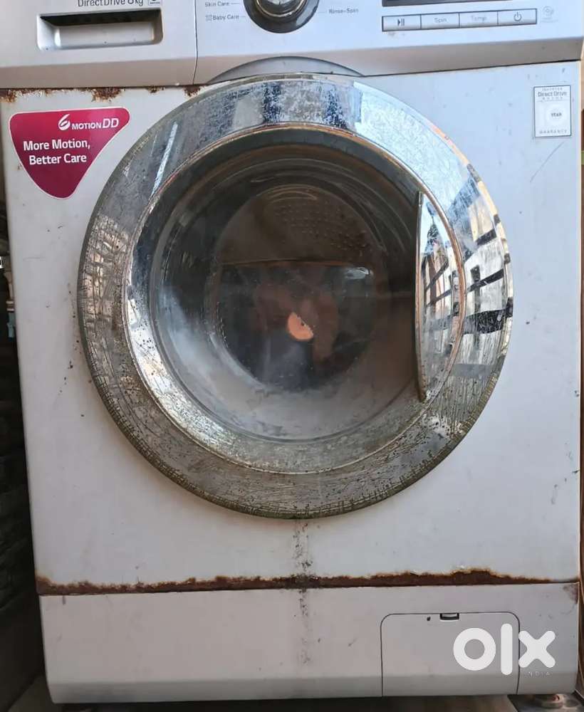Lg front load 8 kg washing machine