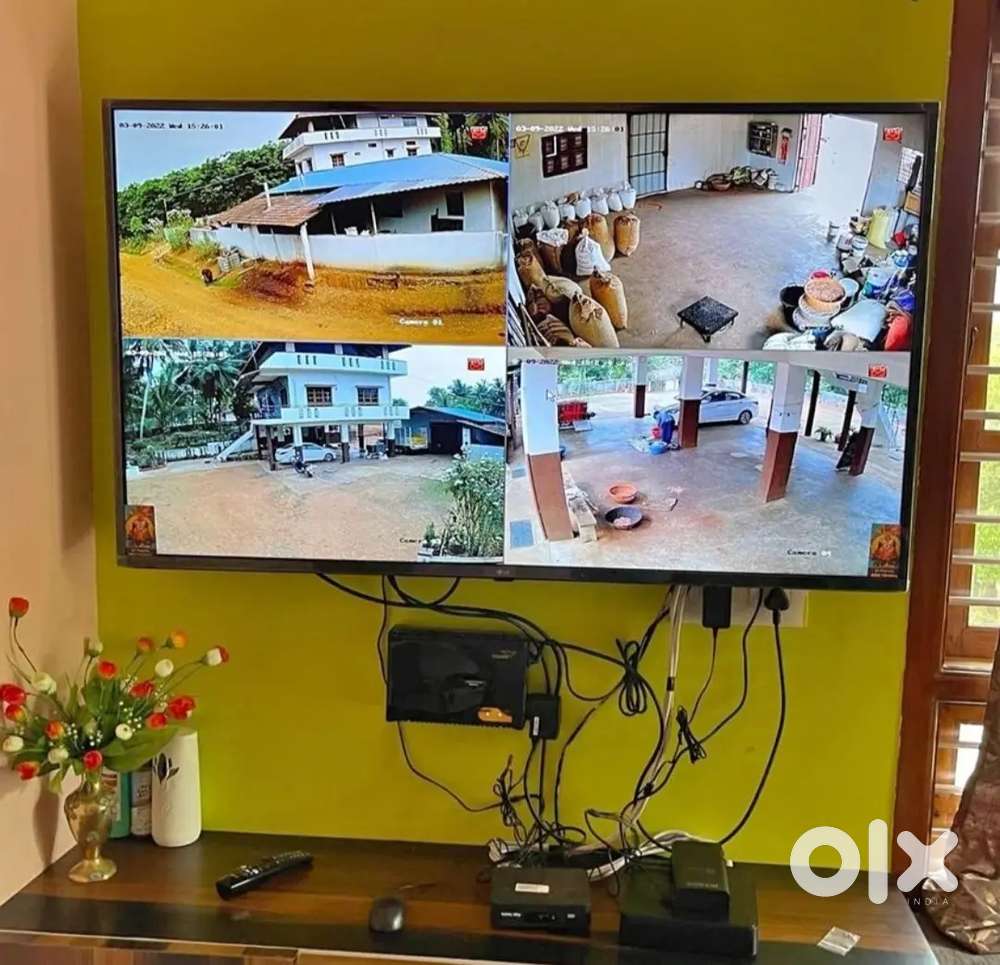 CCTV COLOUR WITH AUDIO PACKAGE WITH INSTALLATION