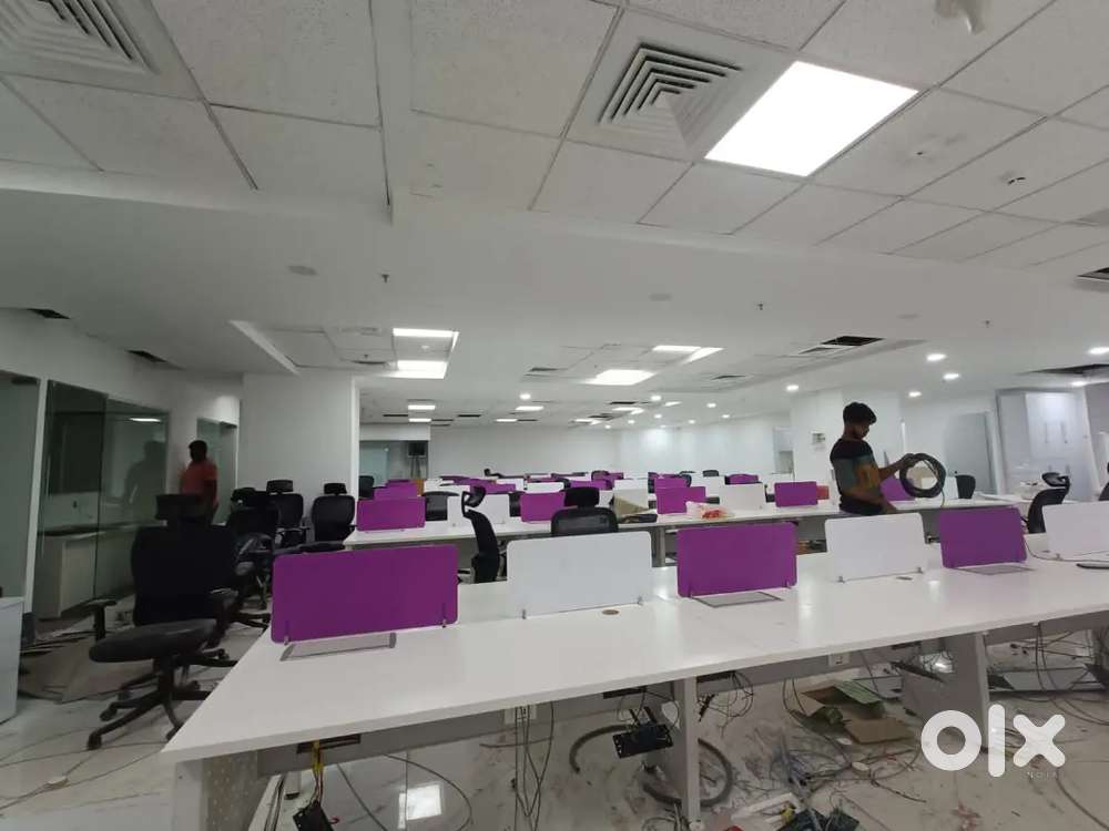 Complete office furniture setup