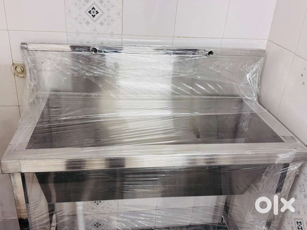 Wash Basin SS Stainless steel 35 inch Kitchen Equipment