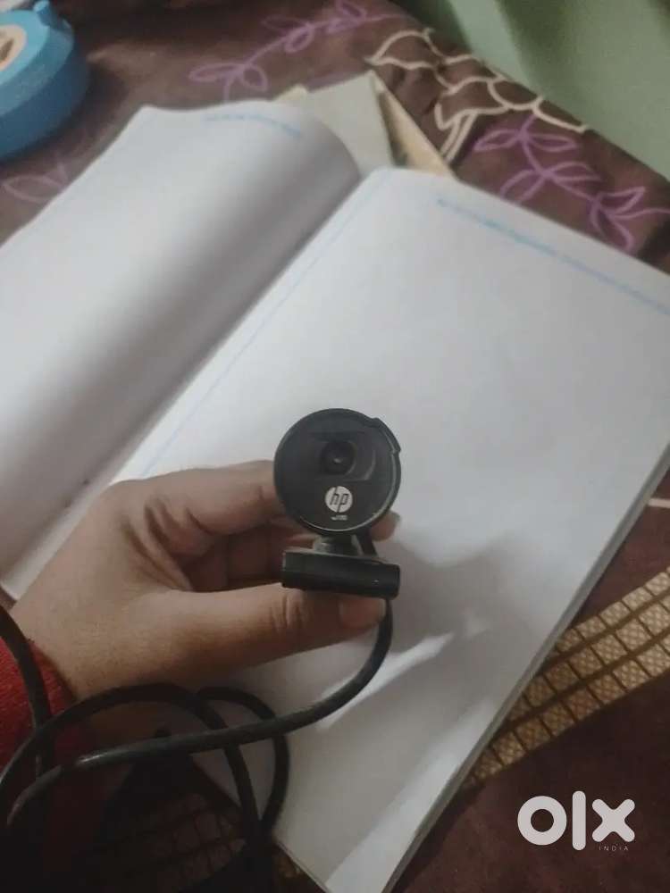 HP W100 WEBCAM  Perfectly Working  Ideal For Online Classes or Meets