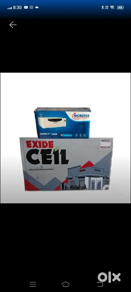 New Microtek Exide set