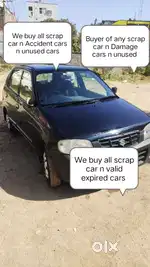 We Buy all scrap car n valid expired cars n unused cars n Waste cars