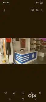 Furniture of cloth shop