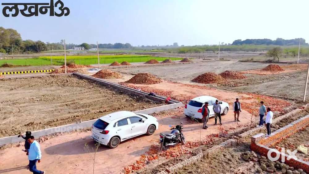 लखनऊ में प्लॉट खरीदे जलसा रिजॉर्ट खुरदही बाजार के निकट