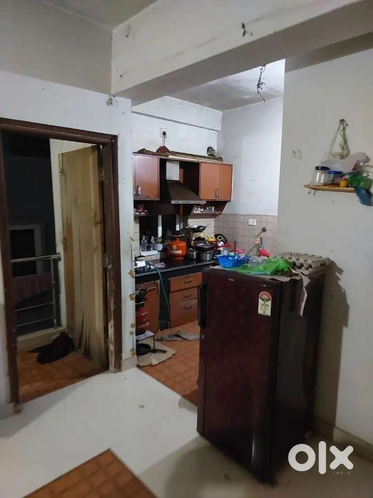 Sharing flat and pg for girls in apartment near infocity