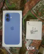 selling my 4 month old iphone 16 with  bill and box