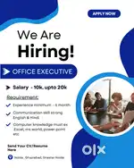 Office job for Girl in Gaur city mall
