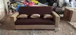 Two multi colour 3 seater sofa set