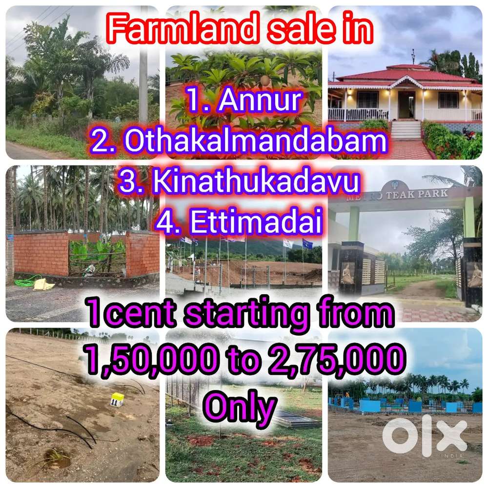 Low budget farmland sale in sathy road