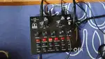 V8 saund card with mic and stend