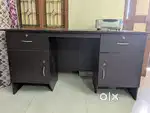 Computer / executive table - office chair - cycle - foldable table