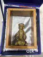 Antique metal statue