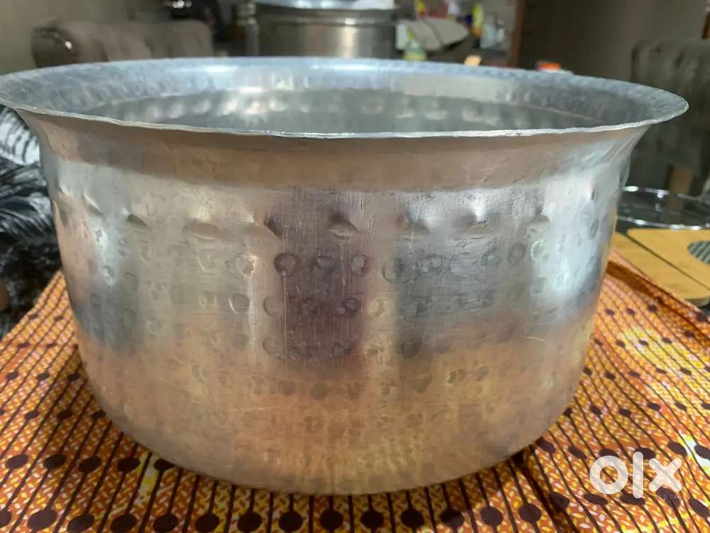 Aluminum old cooking vesselj