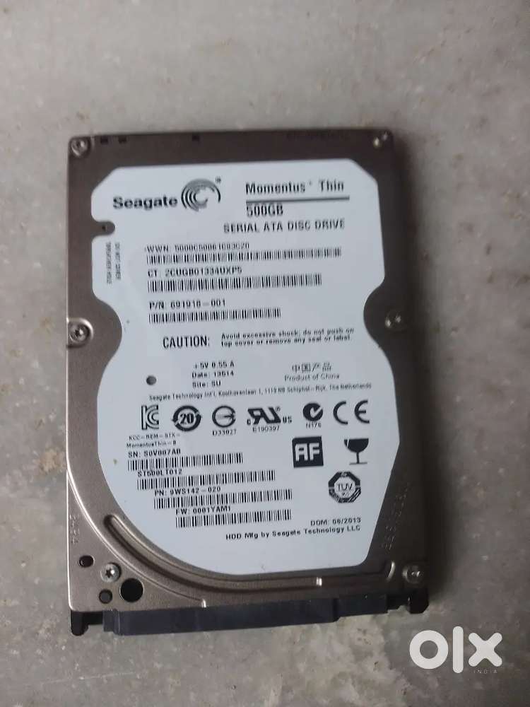 Seagate HARD-Drive, Laptops/Desktops 500 GB