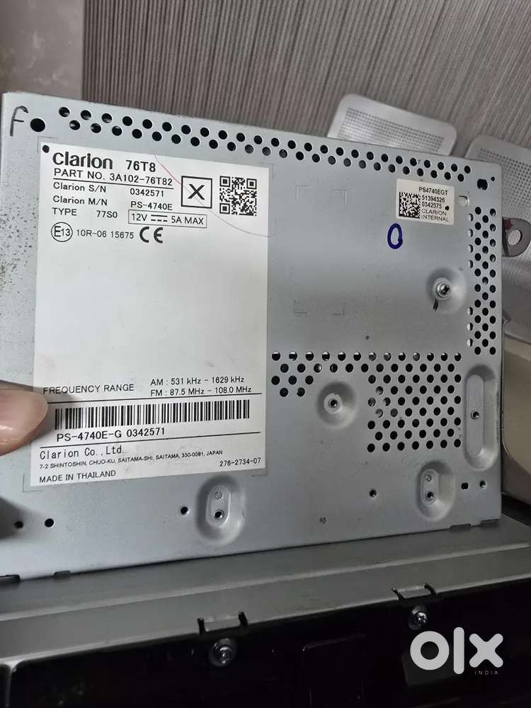 Baleno stereo original wireless carplay android auto brand new genuine