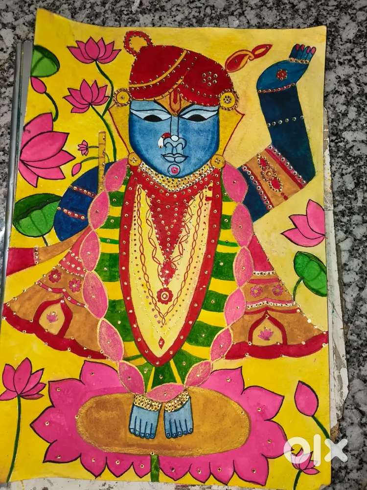 Poona hande made sheet panting