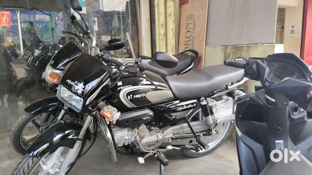 Hero new Splendor Plus all colours available