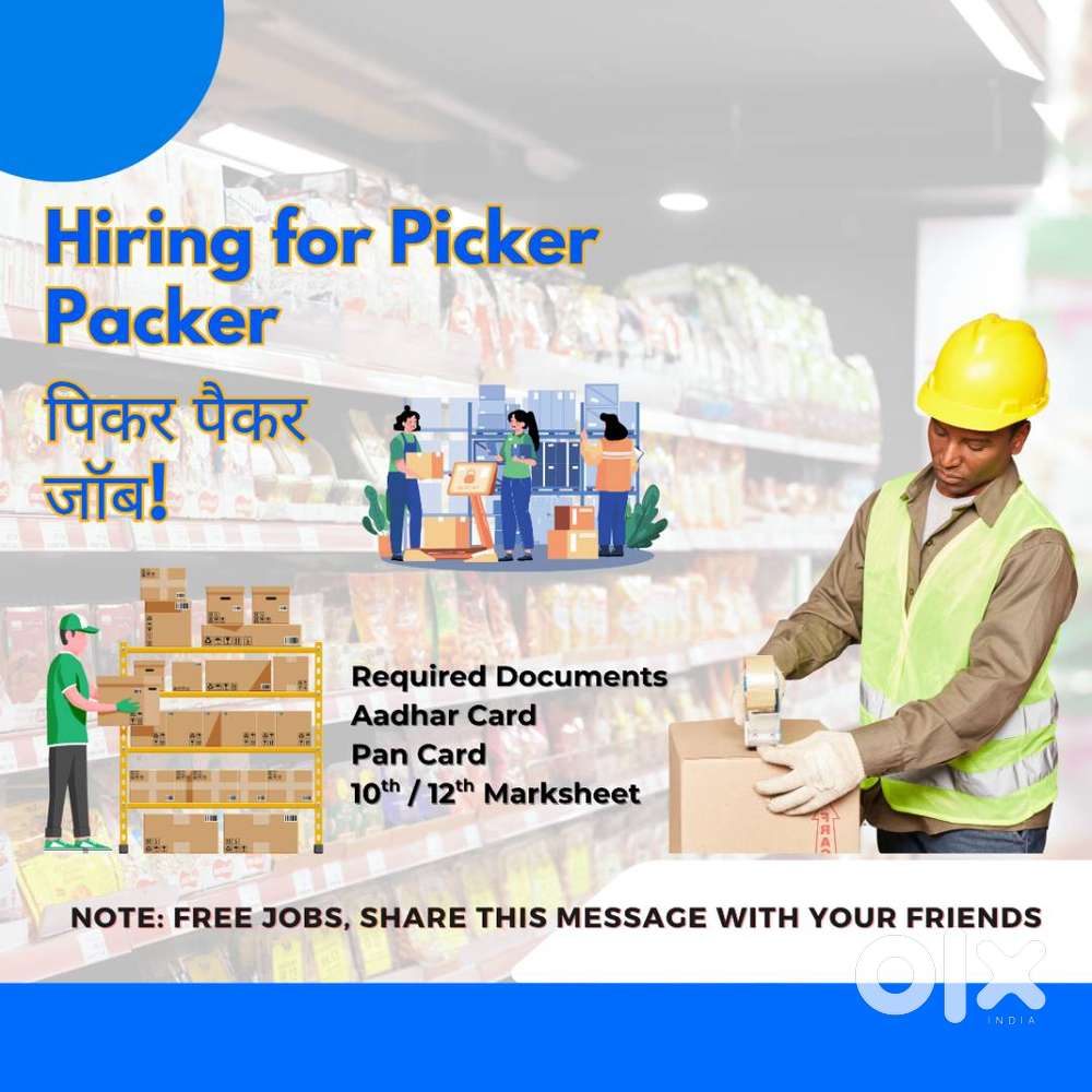 Urgent Requirement for Picker Packer at Blinkit in Kurukshetra