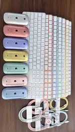 Apple Magic Keyboard with Tough ID and Magic Mouse Multi Colours