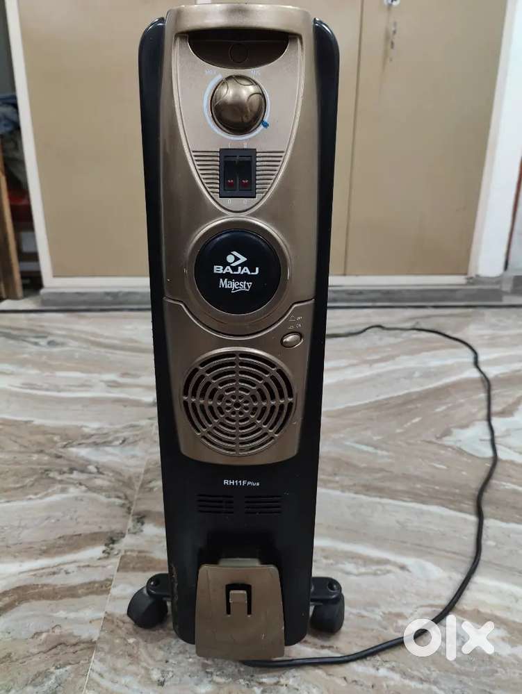 Bajaj Oil heater and normal room heater blower