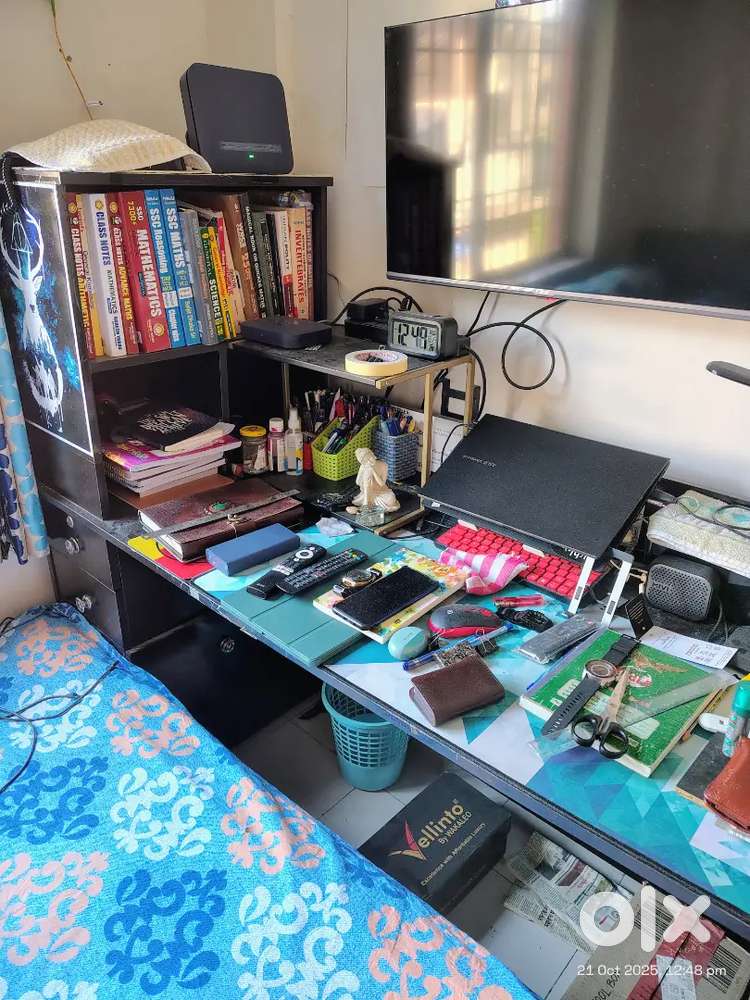 Study Table With Shelf