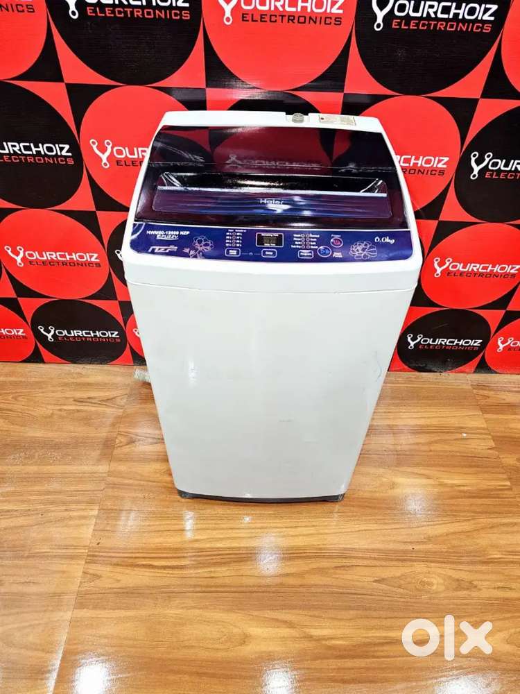 Haier top load washing machine 6kg