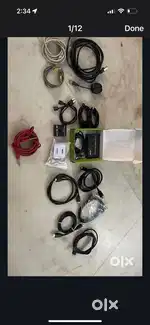 Hdmi cable, kvm switch, guitar cable, lan cable