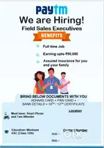 PAYTM Field Sales Executive