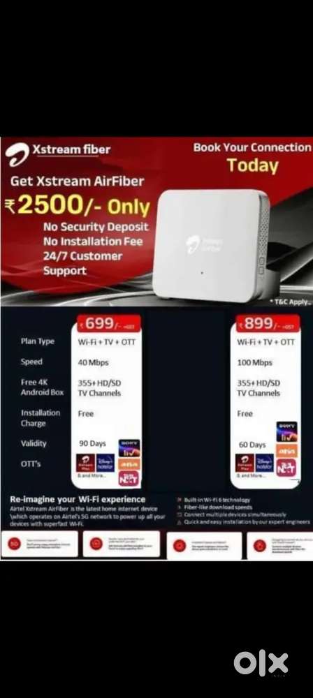 Airtel Xtreme Fiber