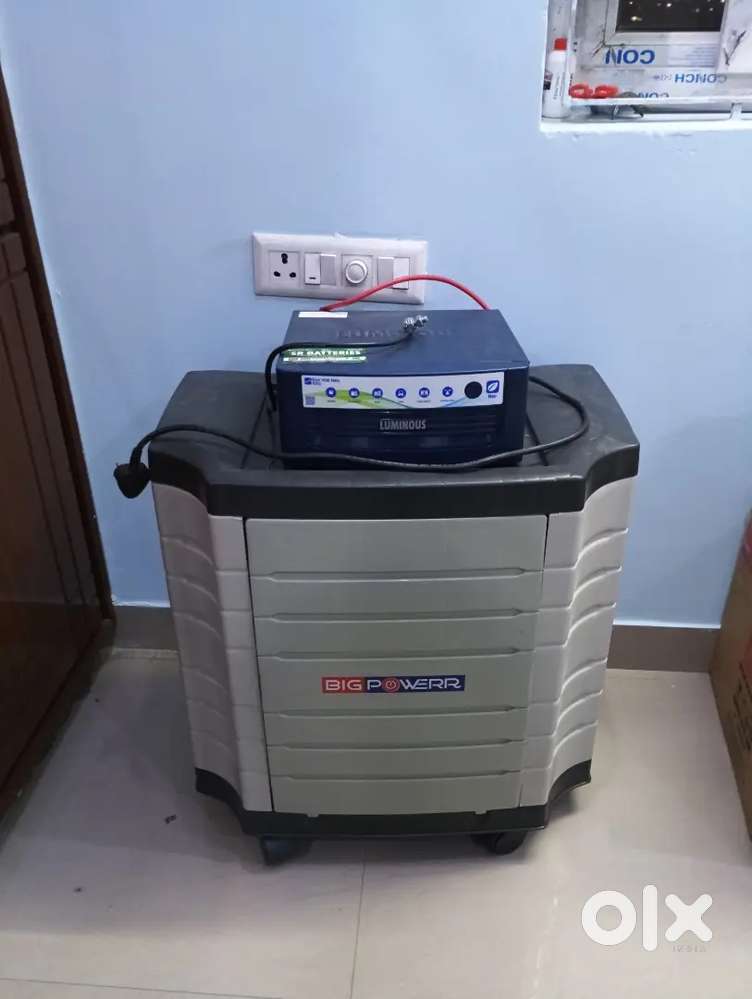 Luminous inverter and battery