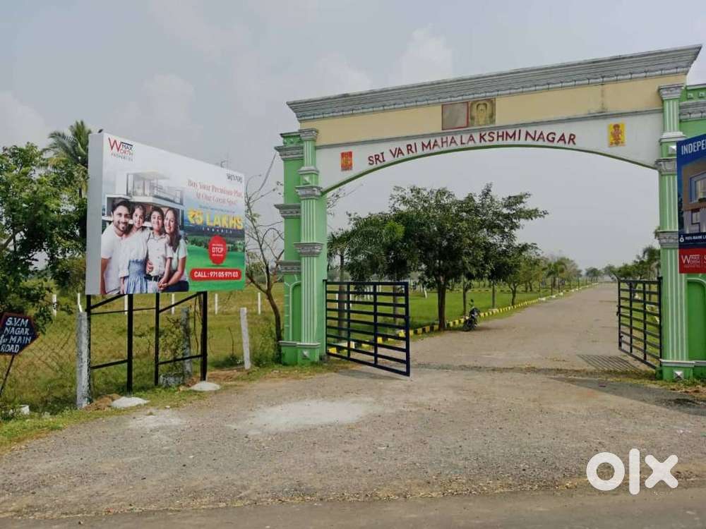 Plots with EMI Option – No Bank Loan – Ponneri