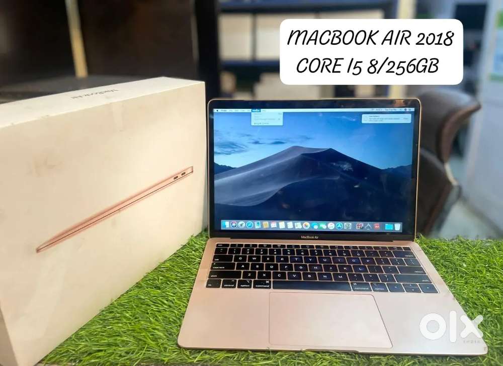 MACBOOK AIR 2018 CORE I5 A1932
8GB RAM 256GB SSD WITH BOX & ADAPTOR