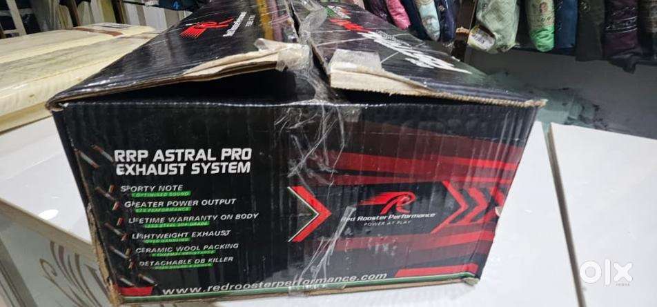 Super meteor 650 Powerfull redrooster silencer