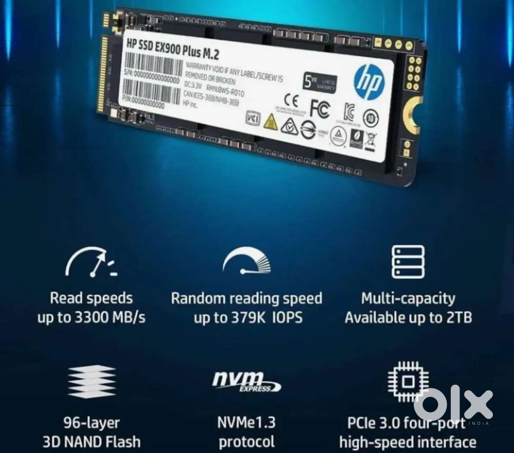Nvme 512 gb hp
