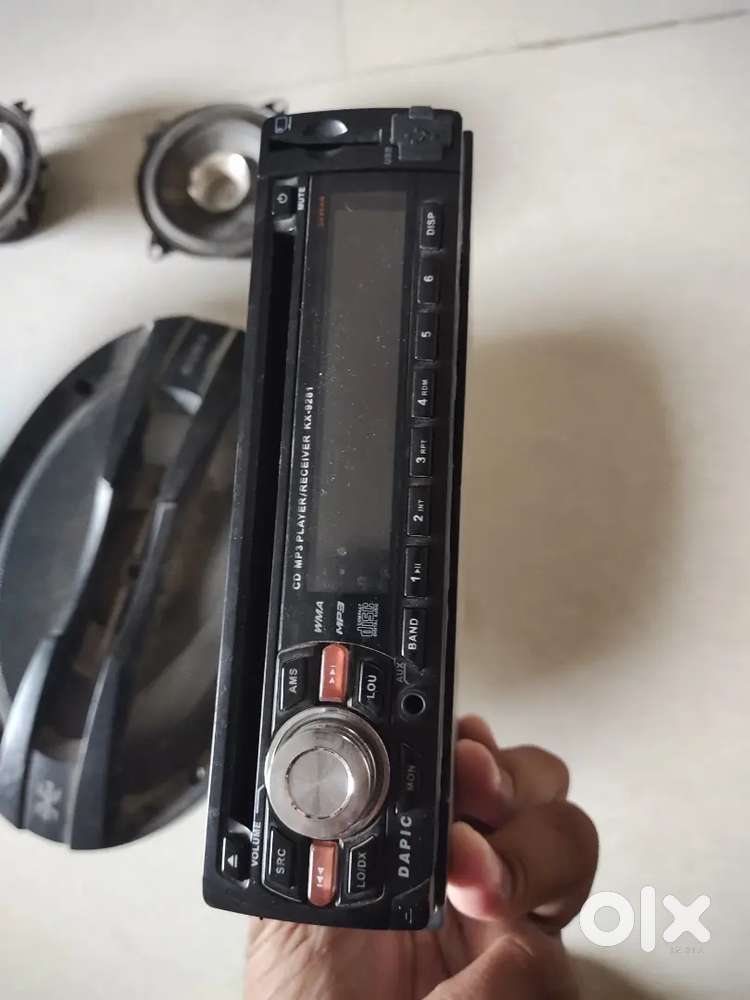 Car speaker with Music system ..bluetooth supported