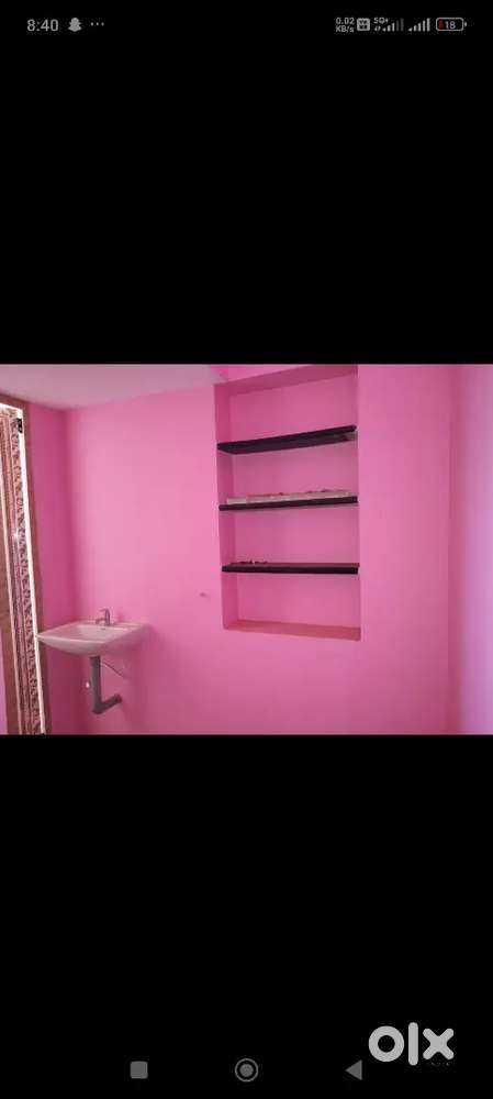 1 bhk house to  let in a very near market area with all amenities