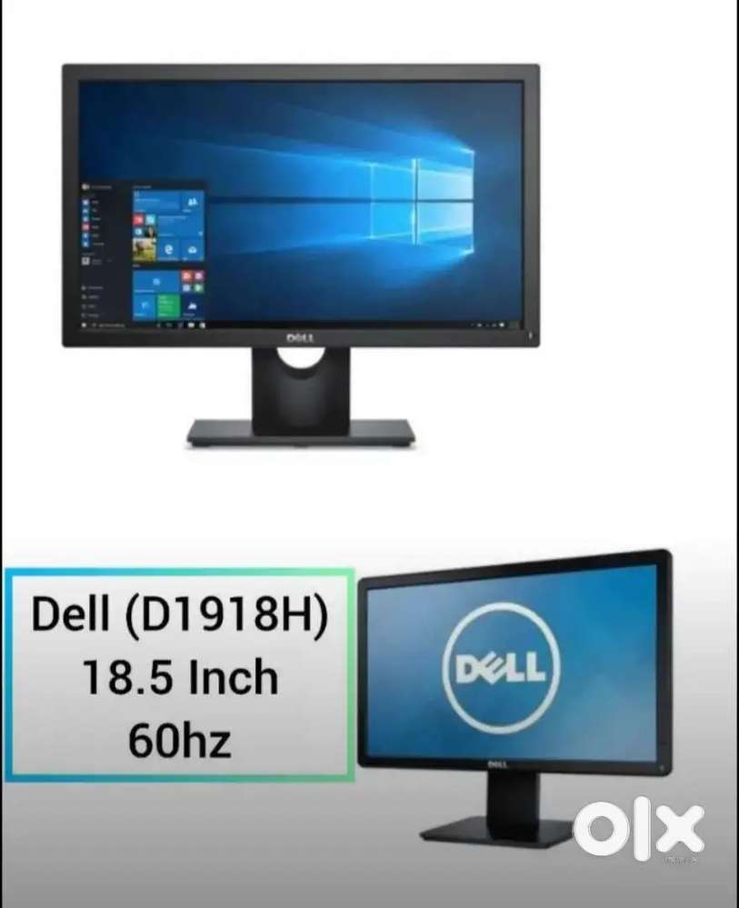 Dell Monitor (D1918H) - 18.5 Inch 60Hz