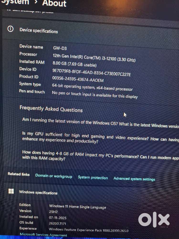 HP branded PC in great condition