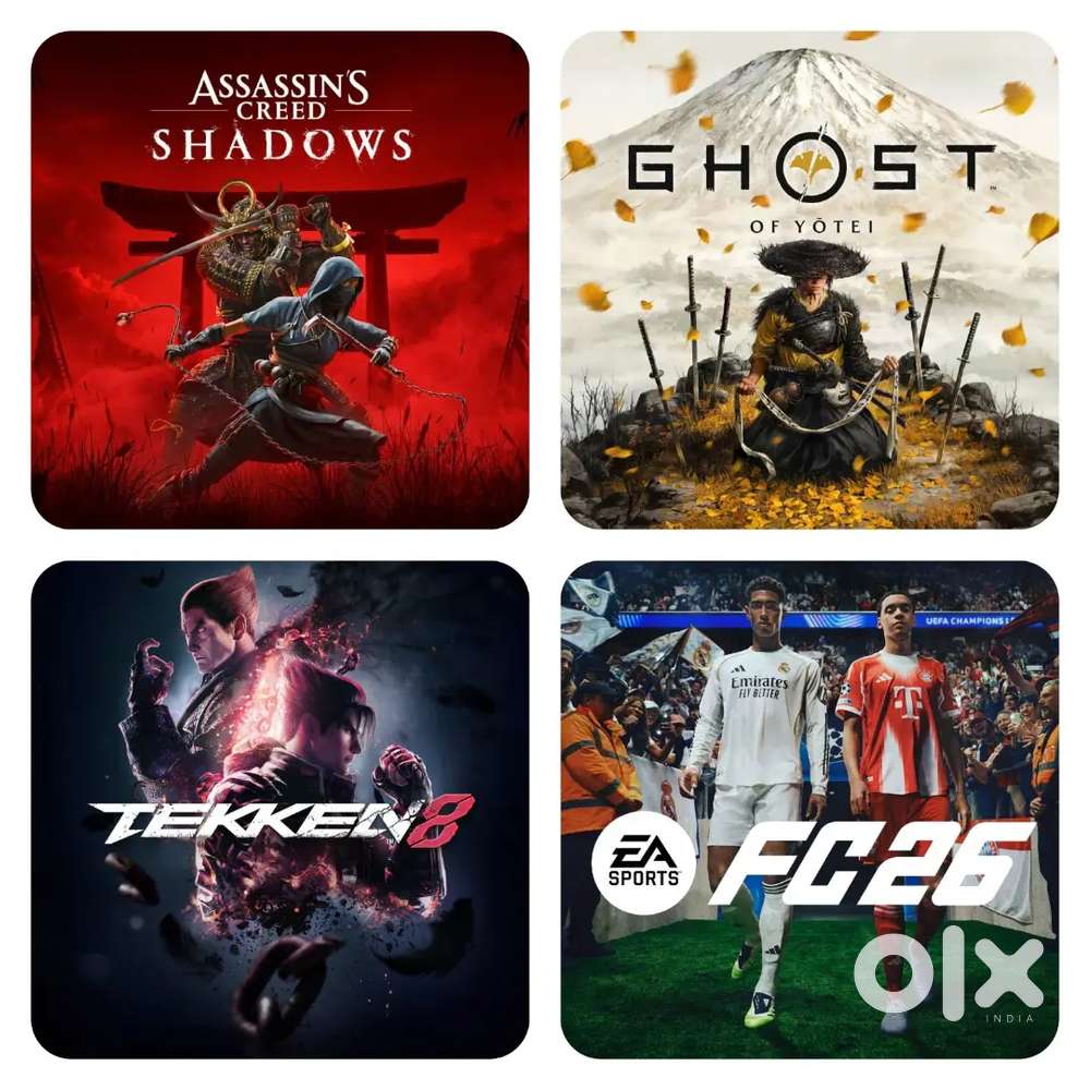 Playstation (PS4/PS5/XBOX) Games Service at your Home
