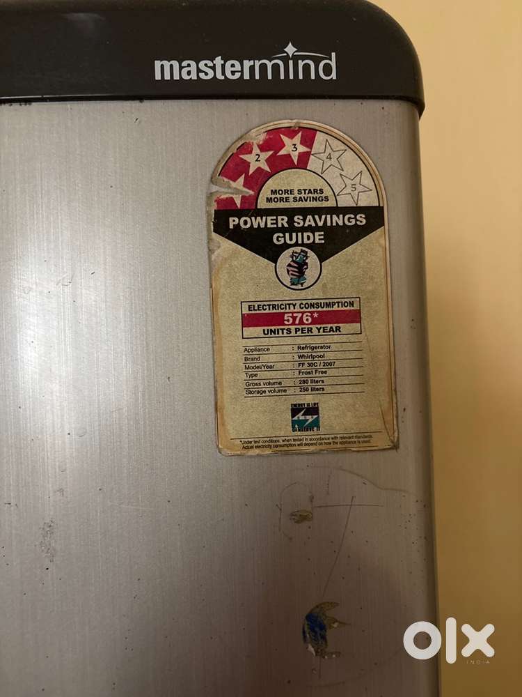 Whirlpool Mastermind Double Door Fridge