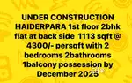 1st floor 2bhk 1113 sqft HAIDERPARA for sell possession by Dec 25
