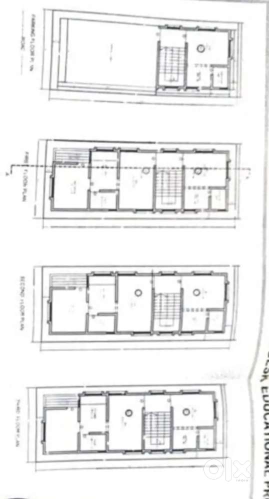 1BHK 4 flats & 4 Hall Kitchen flats Available for sale in Porwal Road