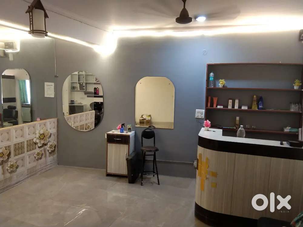 Fully furnished salon