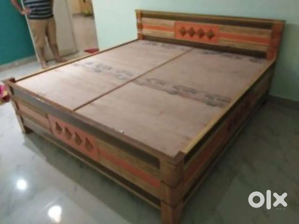सबसे सस्ता सबसे अच्छा double box bed having size 5/6.5.