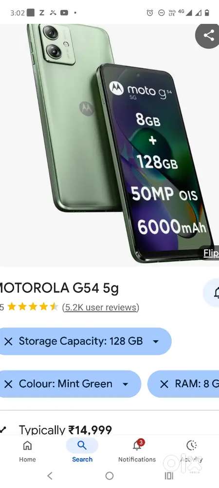 I sell me Motorola g 54